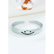 LDR4109 S925純銀笑臉戒指