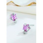 LDR4122 S925純銀星球耳環