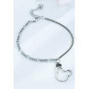 LDR4125 S925純銀時尚手鏈