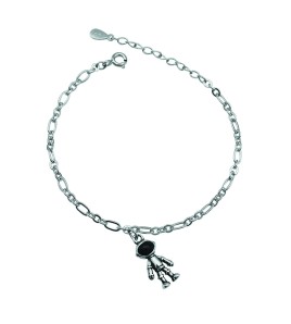 LDR4126 S925純銀太空人手鏈