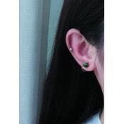 LDR4201 S925純銀時尚耳環