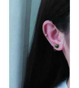 LDR4201 S925純銀時尚耳環