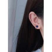 LDR4205 S925純銀時尚耳環