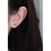 LDR4242 S925純銀時尚耳環