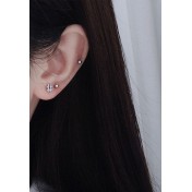 LDR4247 S925純銀時尚耳環