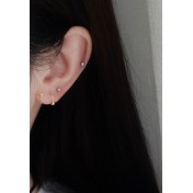 LDR4249 S925純銀時尚耳環