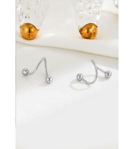 LDR4249 S925純銀時尚耳環