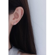 LDR4257 S925純銀時尚耳環