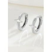 LDR4257 S925純銀時尚耳環
