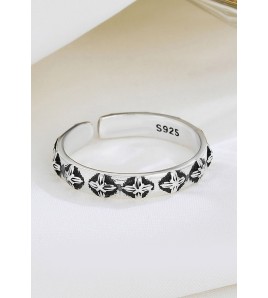 LDR4263 S925純銀復古十字架戒指