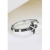 LDR4264 S925純銀復古十字架戒指