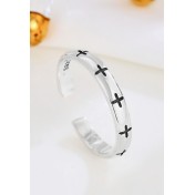 LDR4265 S925純銀復古十字架戒指