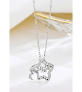 LDR4273 S925純銀星星項鏈
