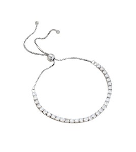 LDR6205 S925純銀3mm 鋯石手鏈