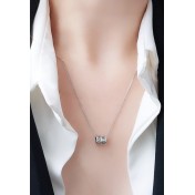 LDR6206 S925純銀笑臉項鏈