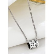 LDR6206 S925純銀笑臉項鏈