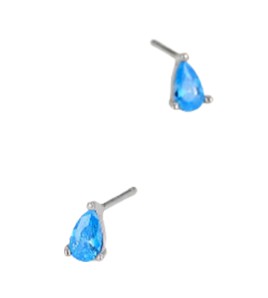 LDR6207 S925純銀時尚鋯石耳環