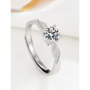 LDR6214M S925純銀時尚（女士）戒指
