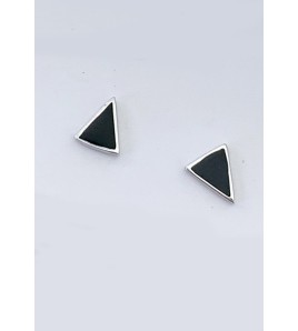 LDR6217-1 S925純銀三角耳環