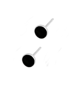 LDR6217-2 S925純銀球體耳環