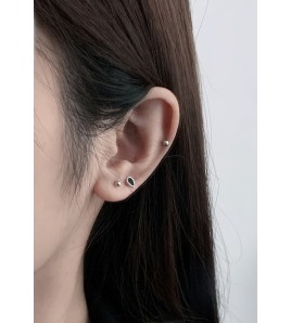 LDR6217-6 S925純銀水滴形耳環