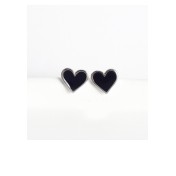 LDR6219-1 S925純銀心形耳環