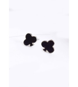 LDR6219-3 S925純銀梅花耳環