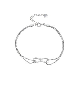 LDR6222 S925純銀莫比烏斯環手鏈