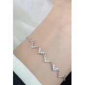 LDR6225 S925純銀Lovely Heart 手鏈