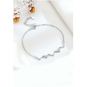 LDR6225 S925純銀Lovely Heart 手鏈