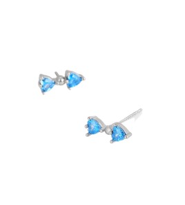 LDR6234 S925純銀心形耳環