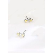 LDR6234 S925純銀心形耳環