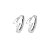 LDR6236 S925純銀Z字耳環