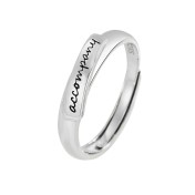 LDR6237C S925純銀陪伴（情侶）戒指