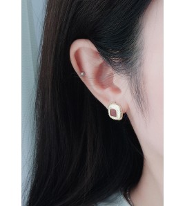 LDR9212 S925純銀潮流耳環