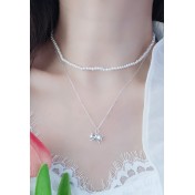 LDR9214 S925純銀蝴蝶結項鏈