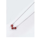 LDR9220 S925純銀五角星項鏈