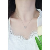 LDR9220 S925純銀五角星項鏈