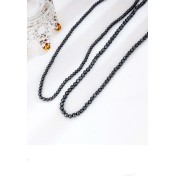 LDR9221-3mm- S925純銀珍珠項鏈