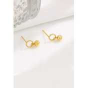 LDR9222 S925純銀潮流耳環