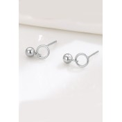 LDR9222 S925純銀潮流耳環