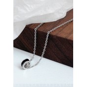 LDR9225 S925純銀三色圓環項鏈