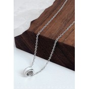 LDR9225 S925純銀三色圓環項鏈