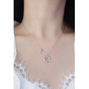 LDR9231 S925純銀星球星星項鏈