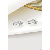 LDR9233 S925純銀星星耳環