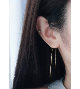 LDR9235 S925純銀潮流耳環