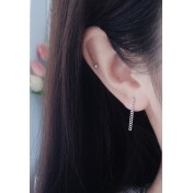 LDR9236 S925純銀潮流耳環