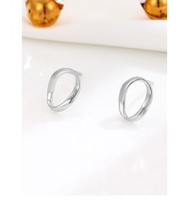 LDR9237 S925純銀潮流耳環