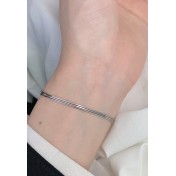 LDR9241 S925純銀潮流手鏈