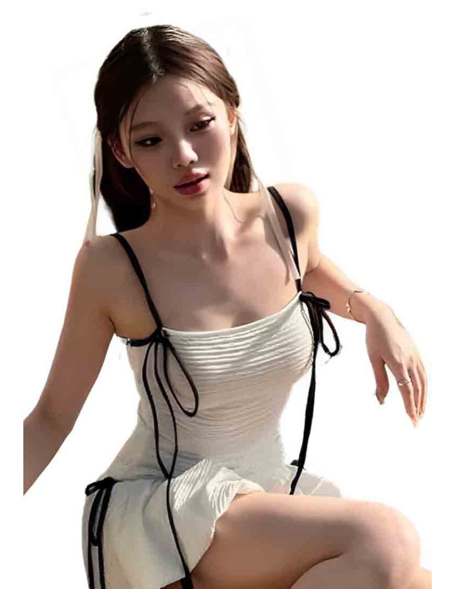 LHN1007 LYCKA 韓風連體泳衣